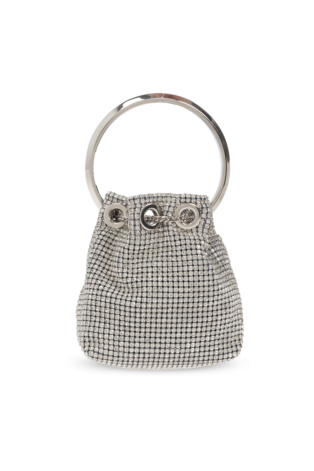 トートバッグ Jimmy Choo Jimmy Choo Bon Bon Handbag (BONBON FSJ SILVER) Silver Bag 'Bon Bon' Jimmy Choo - Vitkac Canada